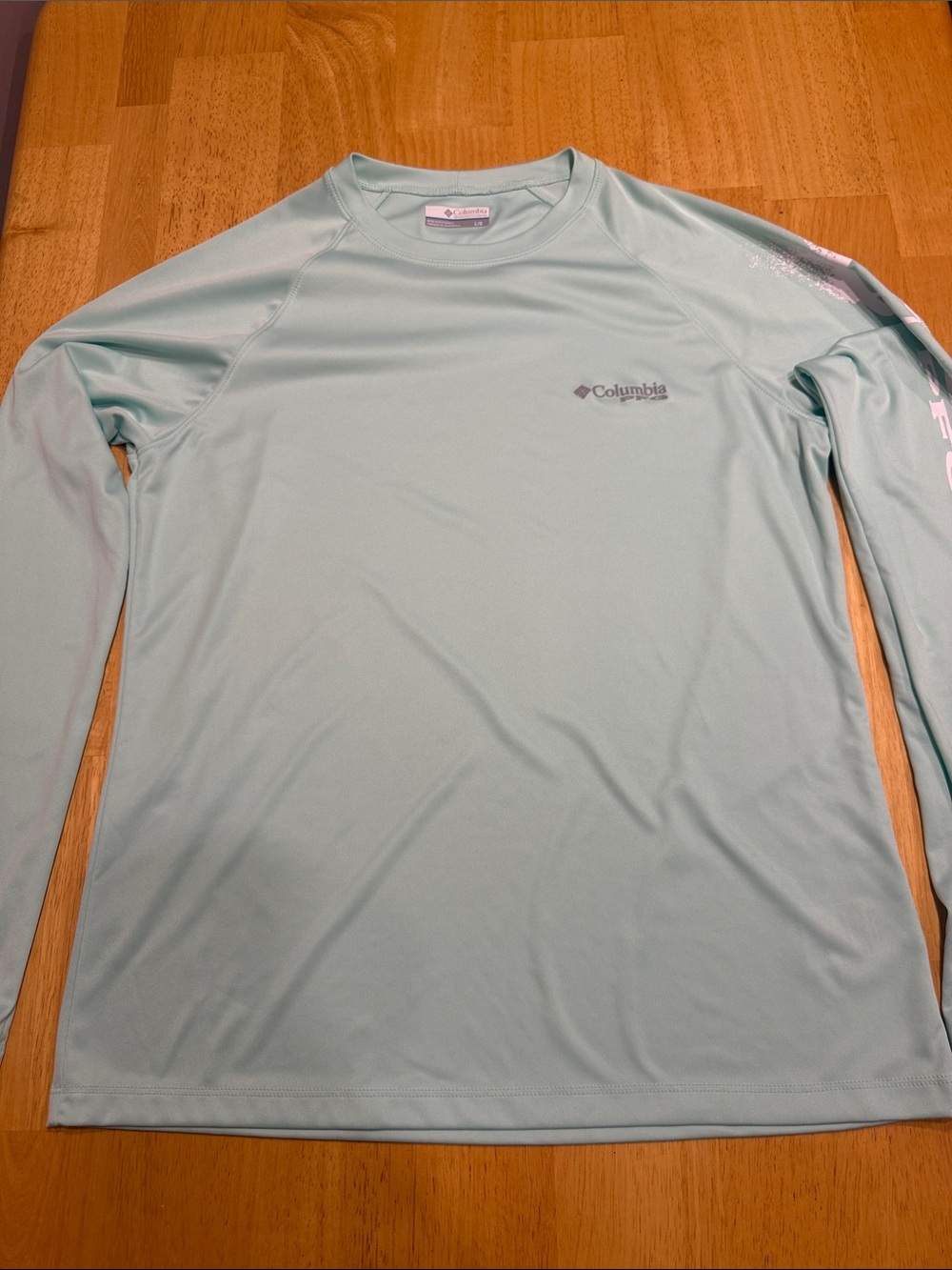 Columbia Long-Sleeve Performance Shirt - Mint Green